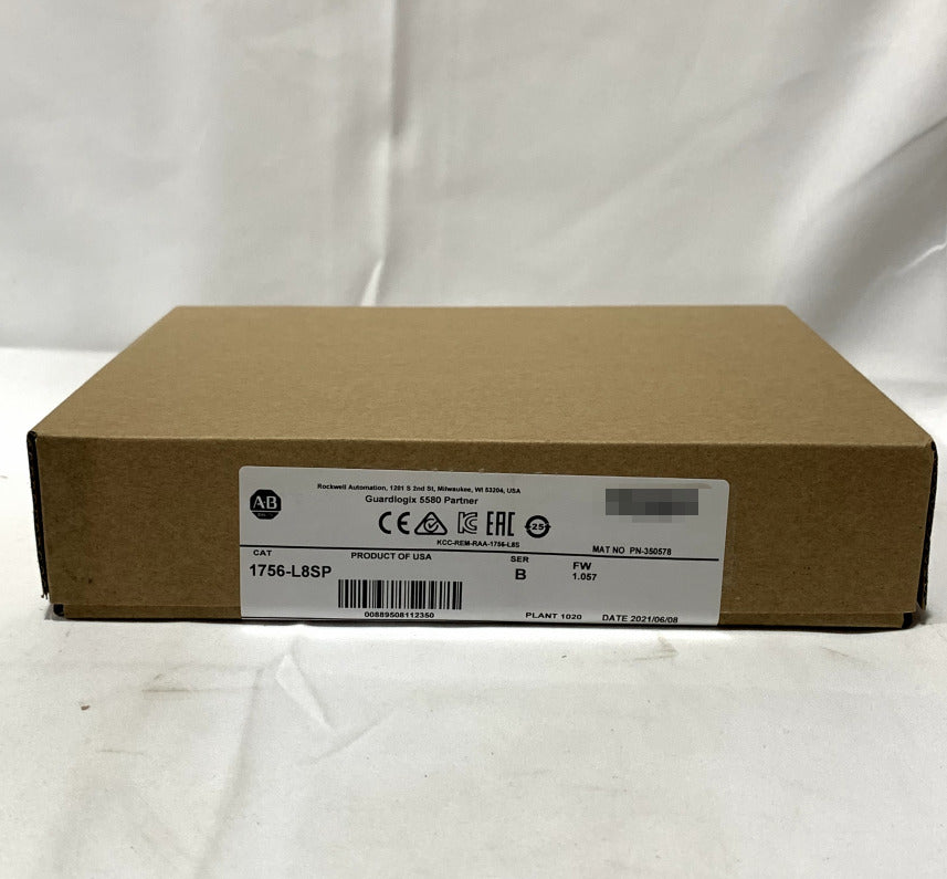 Allen-Bradley 1756-L8SP factory Sealed Surplus NEW AB 1756-L8SP GuardLogix 5580 DHL / UPS / FedEx
