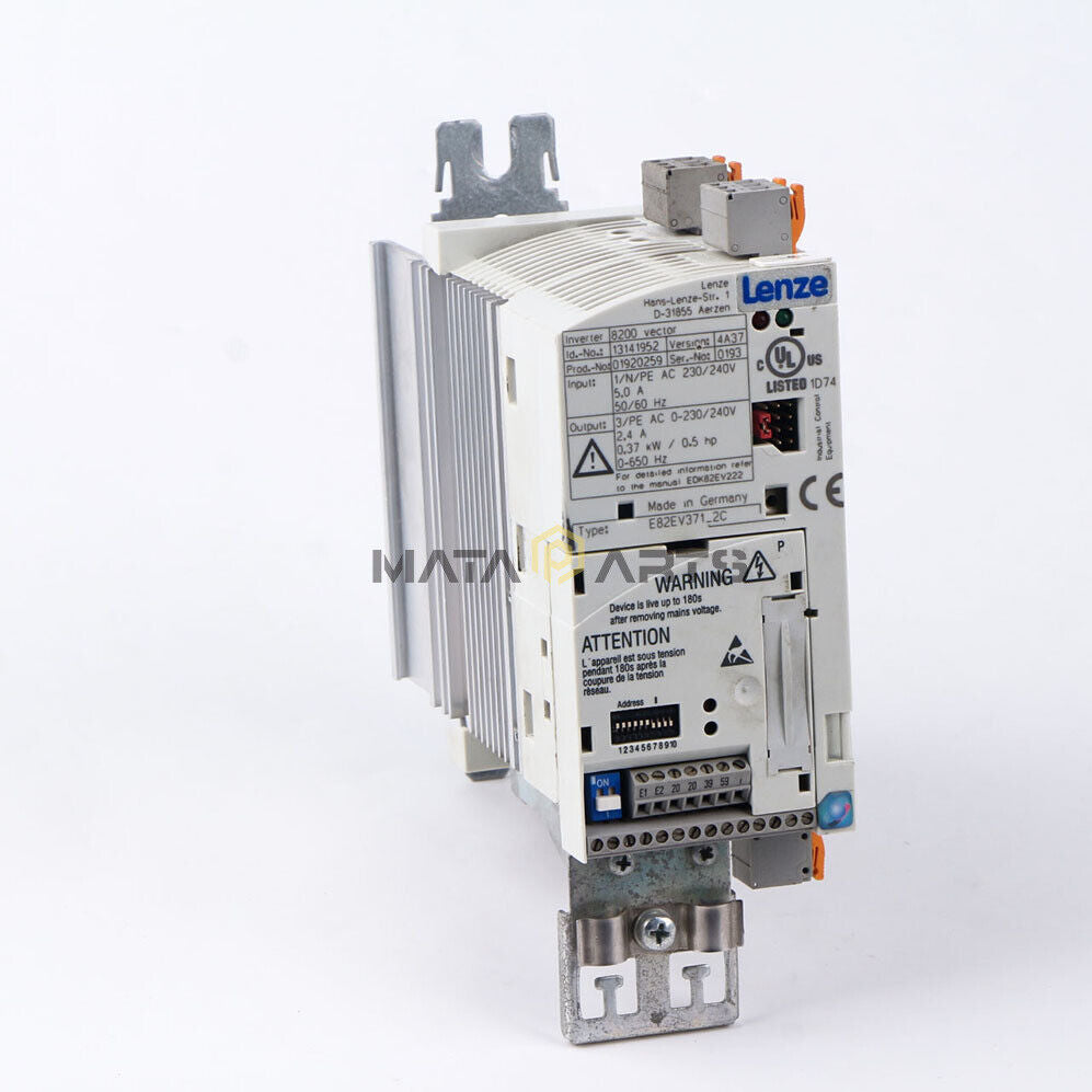 USED 1PC LENZE Inverter E82EV3712C E82EV371-2C