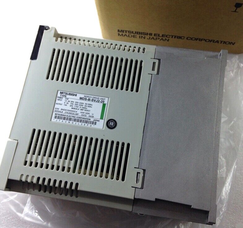 New In Box MITSUBISHI MDS-B-SVJ2-20 Servo Drive Free Expedited Shipping DHL / UPS / FedEX
