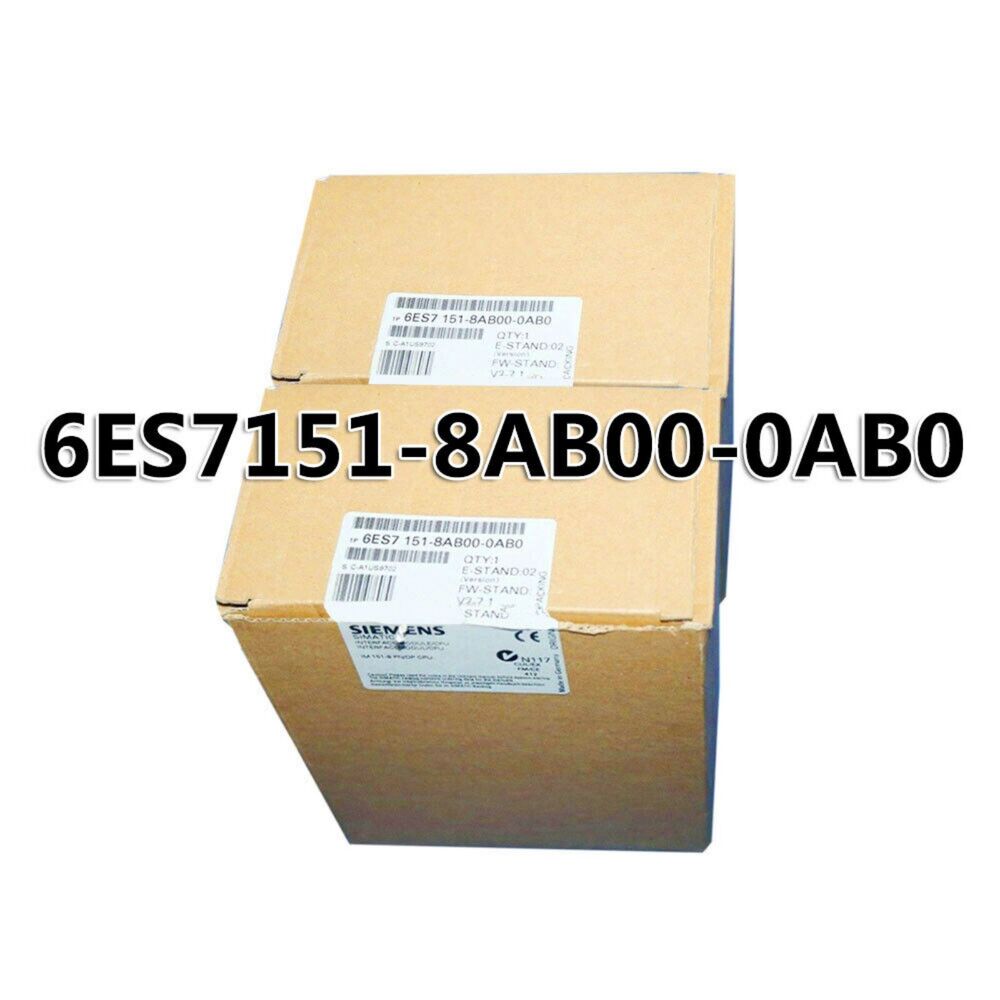 New Siemens 6ES7151-8AB00-0AB0 6ES7 151-8AB00-0AB0 DP IM151-8 PN/DP CPU f ET200S