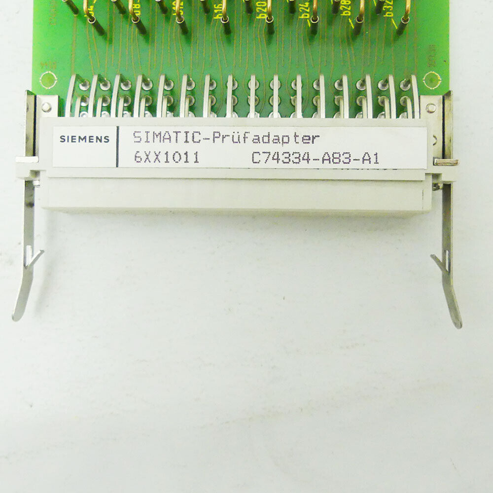 SIEMENS 6XX1011 C74334A83A1 48-PIN TEST ADAPTER C74334-A83-A1 -new-- UPS / Fedex / DHL