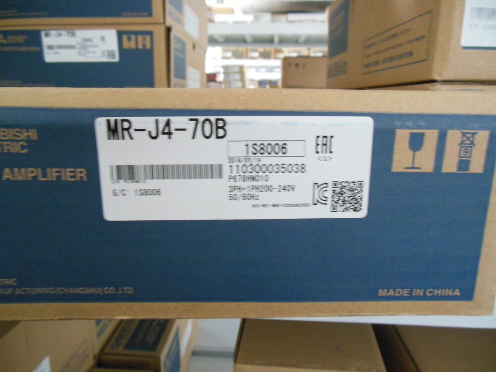 Mitsubishi Servo Driver MR-J4-70B NEW FREE EXPEDITED SHIPPING DHL / UPS / FedEX