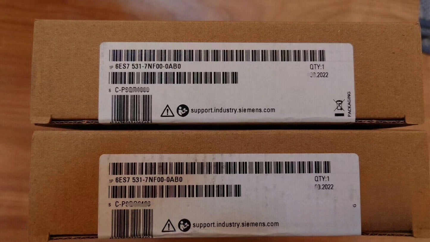 New Siemens S7-1500 analog input module 6ES7531-7NF00-0AB0 6ES7 531-7NF00-0AB0