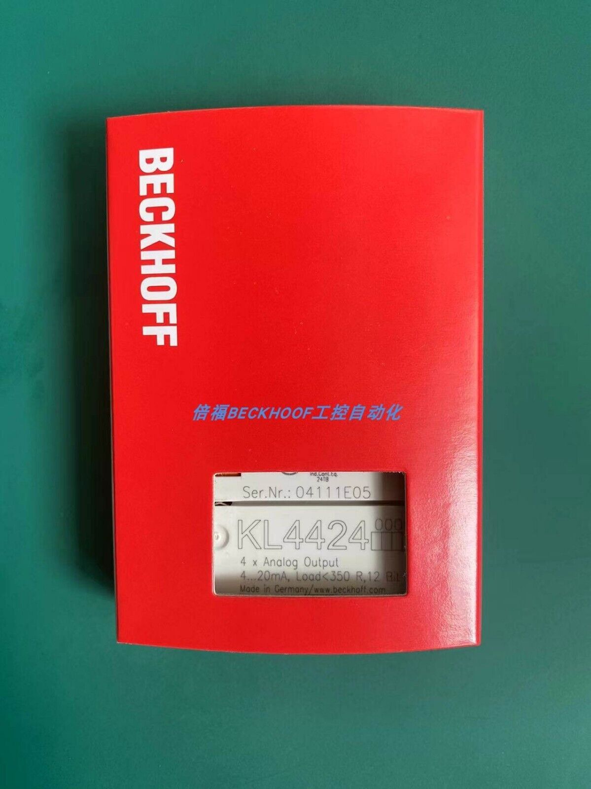 1PC NEW BECKHOFF KL4424 PLC MODULE KL4424 EXPEDITED SHIPPING DHL / UPS / FedEx