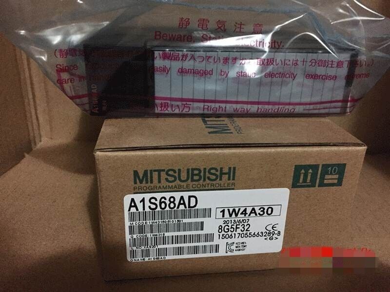 NEW IN BOX MITSUBISHI A1S68AD PLC UNIT A1S68AD FREE EXPEDITED SHIPPING DHL / UPS / FedEX