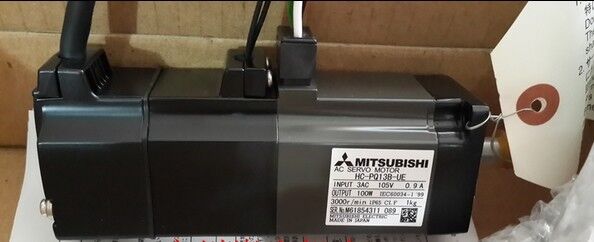 MITSUBISHI HC-PQ13BD AC SERVO MOTOR HCPQ13BD NEW IN BOX EXPEDITED SHIPPING DHL / UPS / FedEx