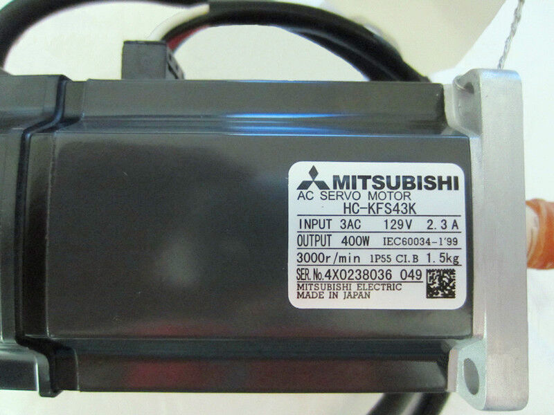 NEW MITSUBISHI AC SERVO MOTOR HC-KFS43K HCKFS43K FREE EXPEDITED SHIPPING DHL / UPS / FedEx
