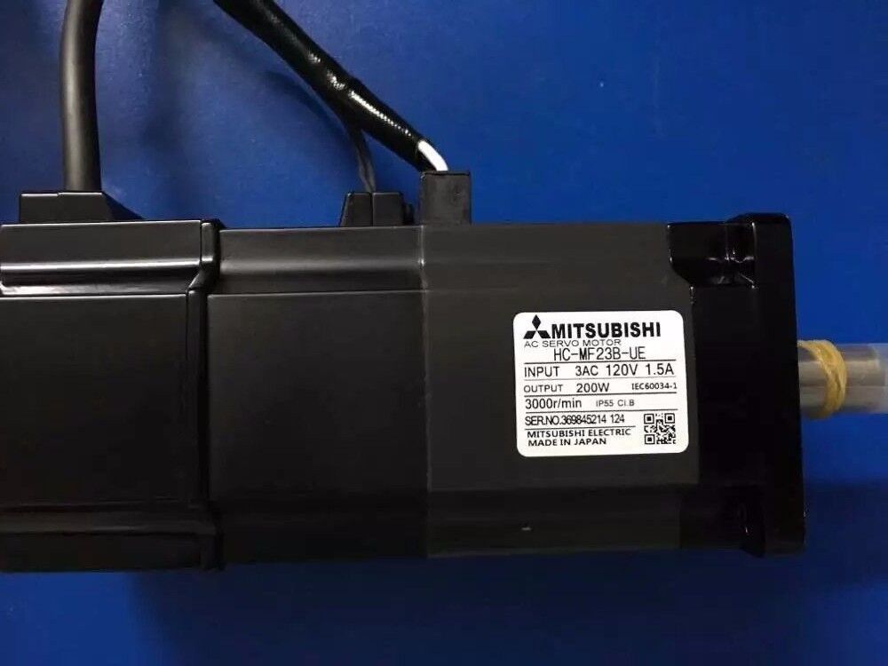 NEW&ORIGINAL MITSUBISHI AC SERVO MOTOR HC-MF23B-UE HCMF23BUE FREE SHIPPING DHL / UPS / FedEx
