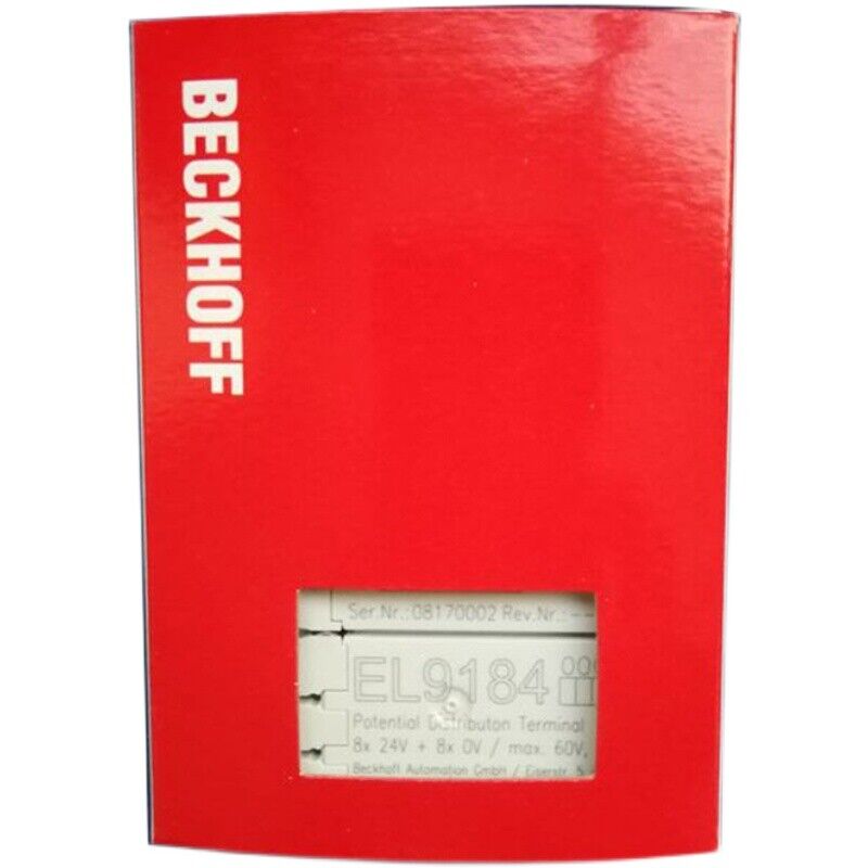 NEW BECKHOFF EL9184 PLC MODULE EL9184 EXPEDITED SHIPPING DHL / UPS / FedEx