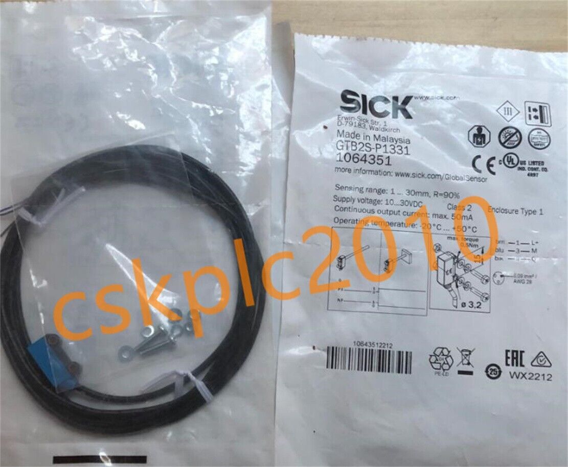 1 PCS NEW IN BOX SICK Photoelectric switch GTB2S-P1331 1064351