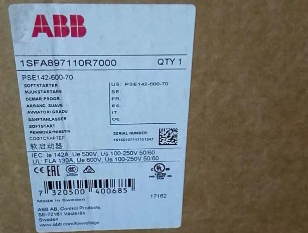 Treasure collectionABB soft starter PSE142-600-70 Brand new fedex or DHL