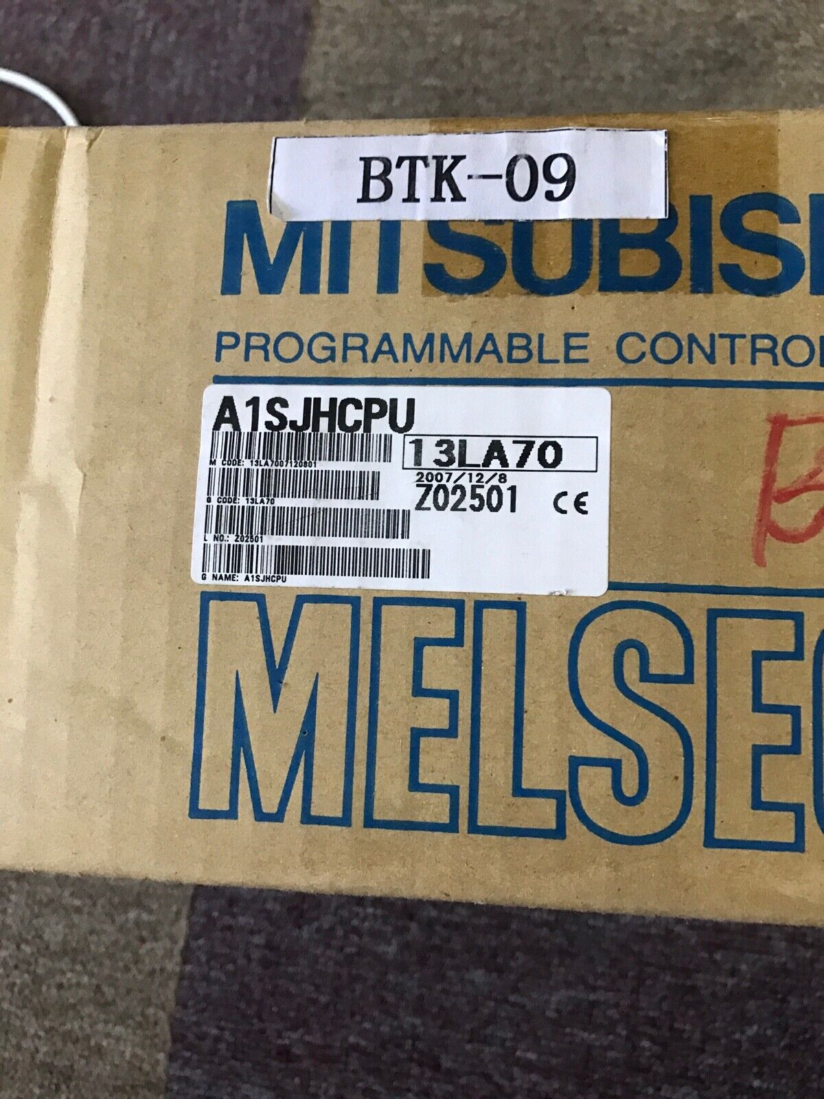 NEW ORIGINAL MITSUBISHI CPU UNIT A1SJHCPU FREE EXPEDITED SHIPPING DHL / UPS / FedEX