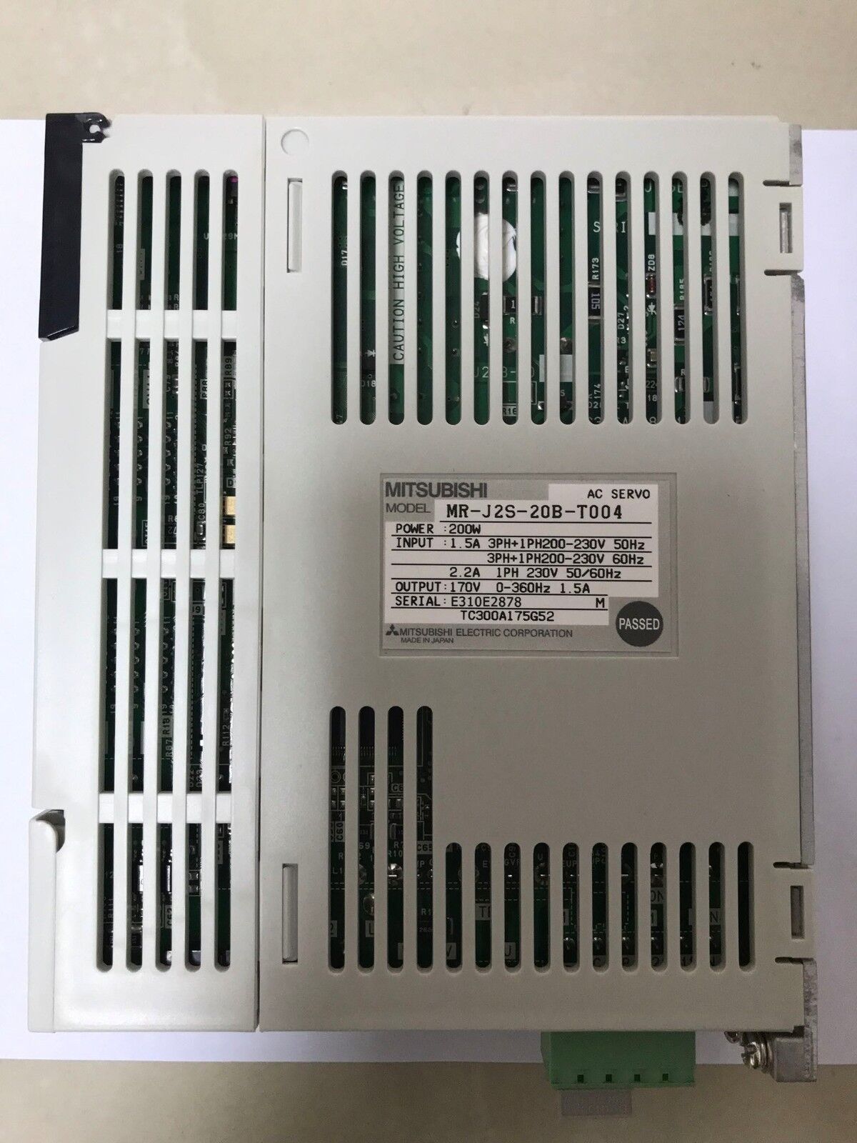 MITSUBISHI AC SERVO DRIVER MR-J2S-20B-T004 NEW ORIGINAL FREE EXPEDITED SHIPPING DHL / UPS / FedEx