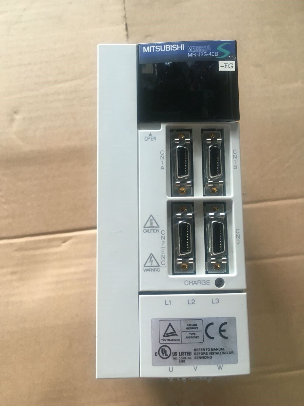 MITSUBISHI AC SERVO DRIVER MR-J2S-40B-EG NEW ORIGINAL FREE EXPEDITED SHIPPING DHL / UPS / FedEX