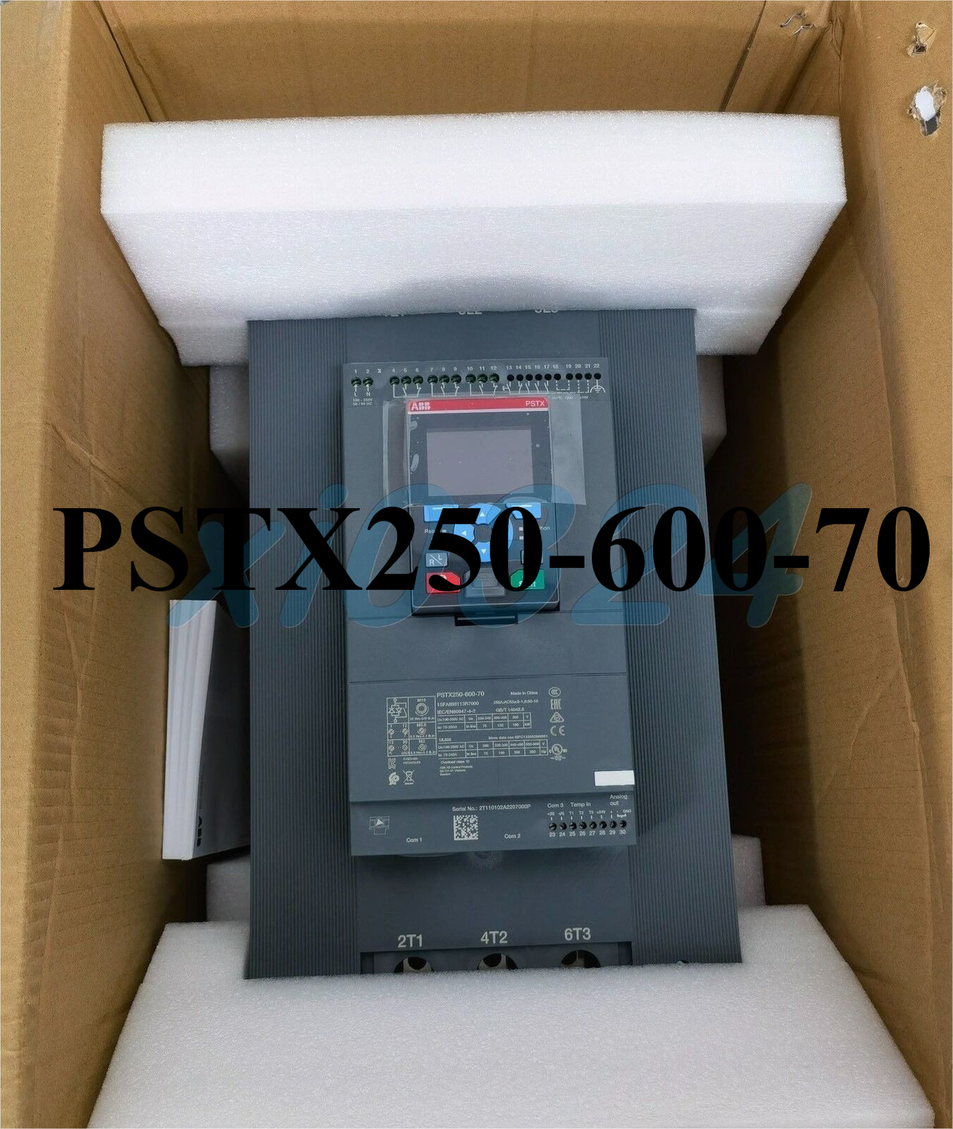 1pcs NEW ABB PSTX250-600-70 soft starter DHL shipping