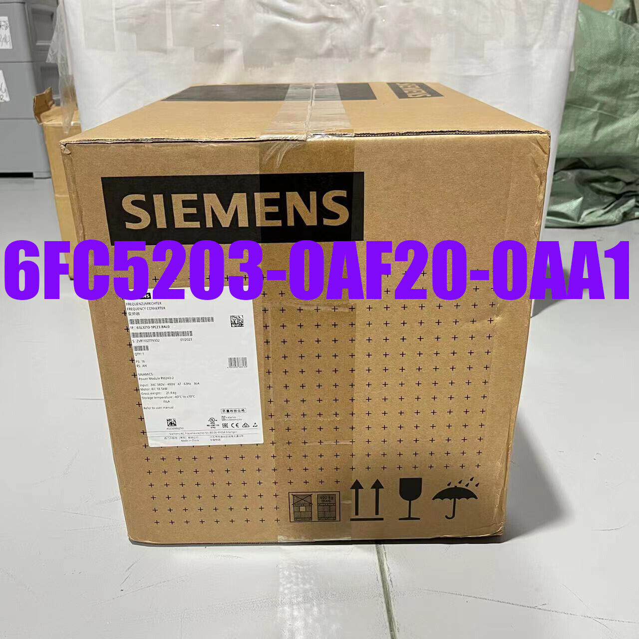 6FC5203-0AF20-0AA1 Siemens Brand-New in Box 1PC CNC keyboard panel Spot Goods