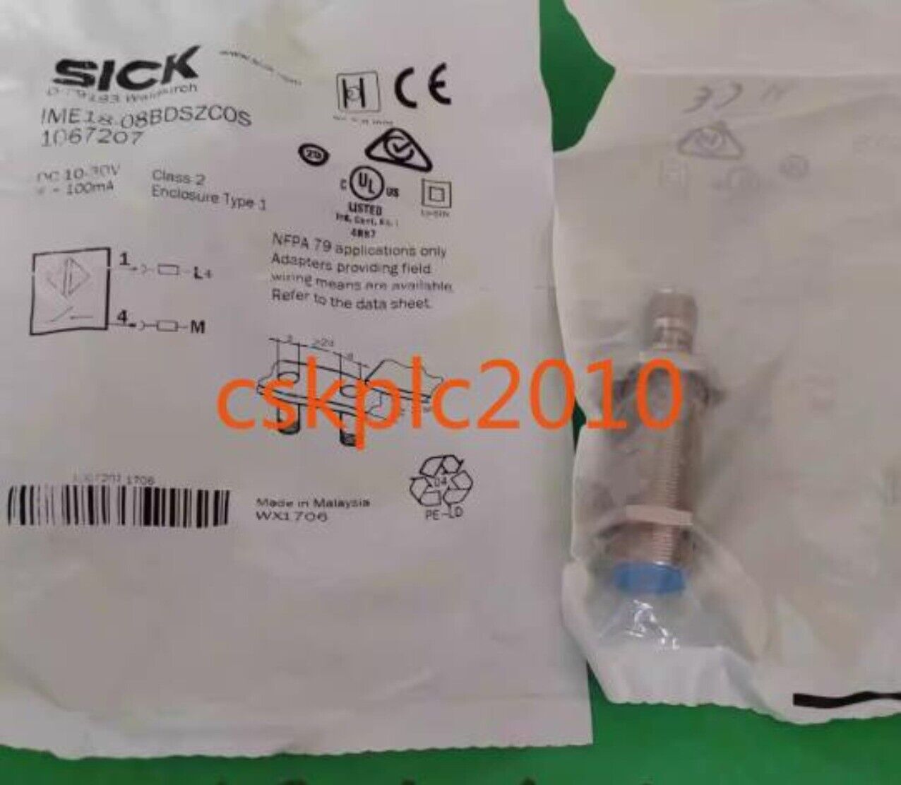 1PCS New original SICK proximity switch IME18-08BDSZC0S 1067207 in stock