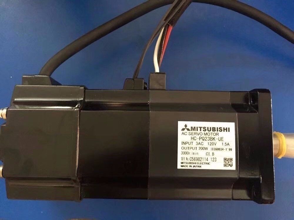 NEW MITSUBISHI AC SERVO MOTOR HC-PQ23BK-UE HCPQ23BKUE FREE EXPEDITED SHIPPING DHL / UPS / FedEx