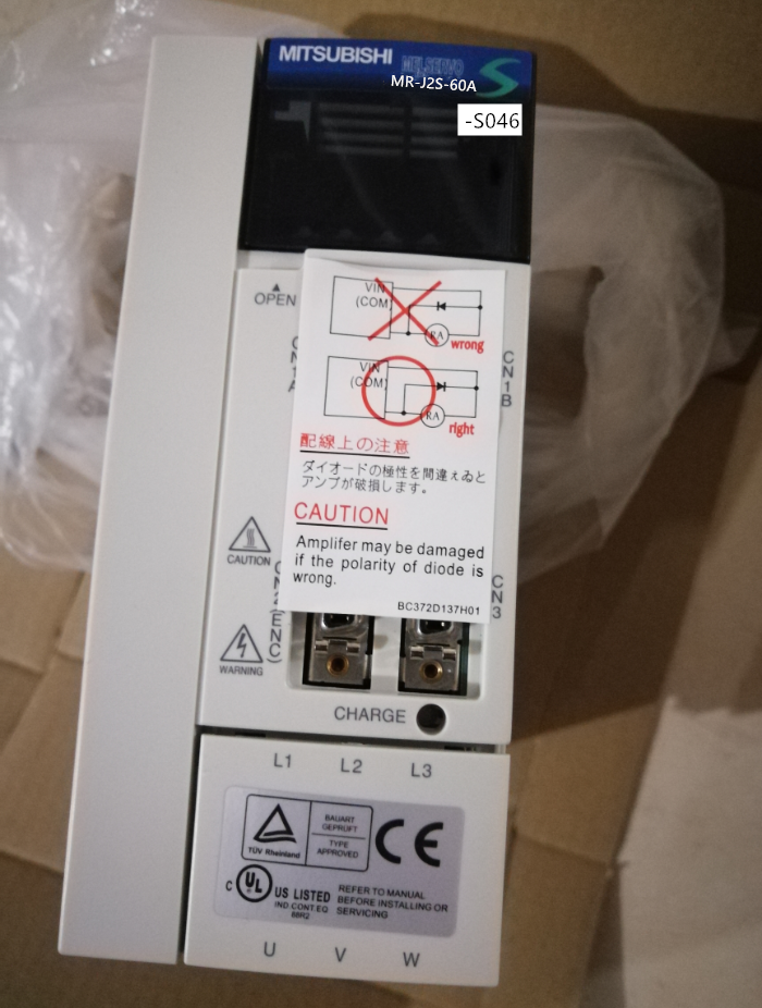 NEW MITSUBISHI AC SERVO DRIVER MR-J2S-60A-S046 FREE EXPEDITED SHIPPING DHL / UPS / FedEx
