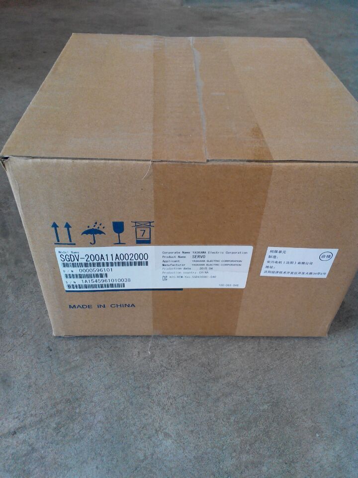 NEW YASKAWA AC SERVO DRIVER SGDV-200A11A SGDV-200A11A002000 FREE EXPEDITED SHIP DHL / UPS / FedEx