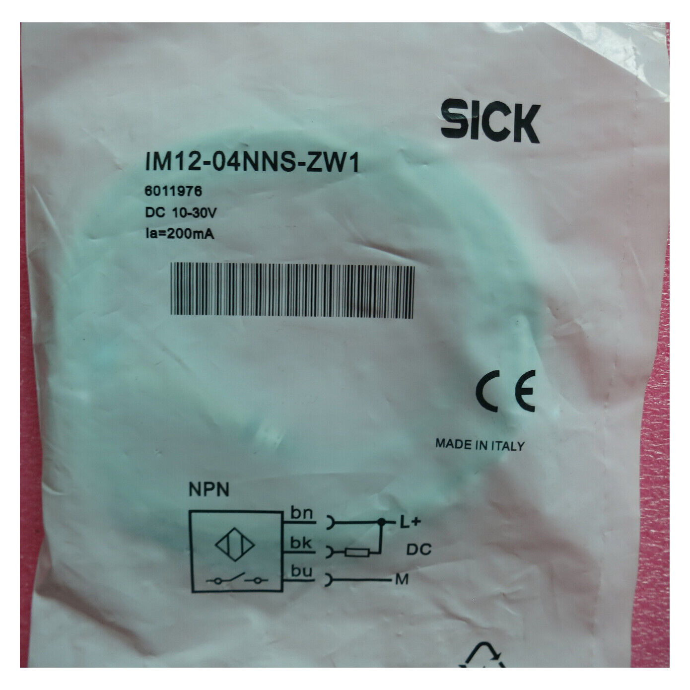 1PC New Sick IM12-04NNS-ZW1 Proximity Switch IM1204NNSZW1 DHL / UPS / FedEx