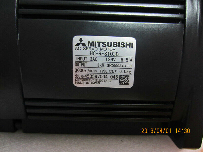 1PC MITSUBISHI SERVO MOTOR HC-RP103B NEW ORIGINAL FREE EXPEDITED SHIPPING DHL / UPS / FedEx