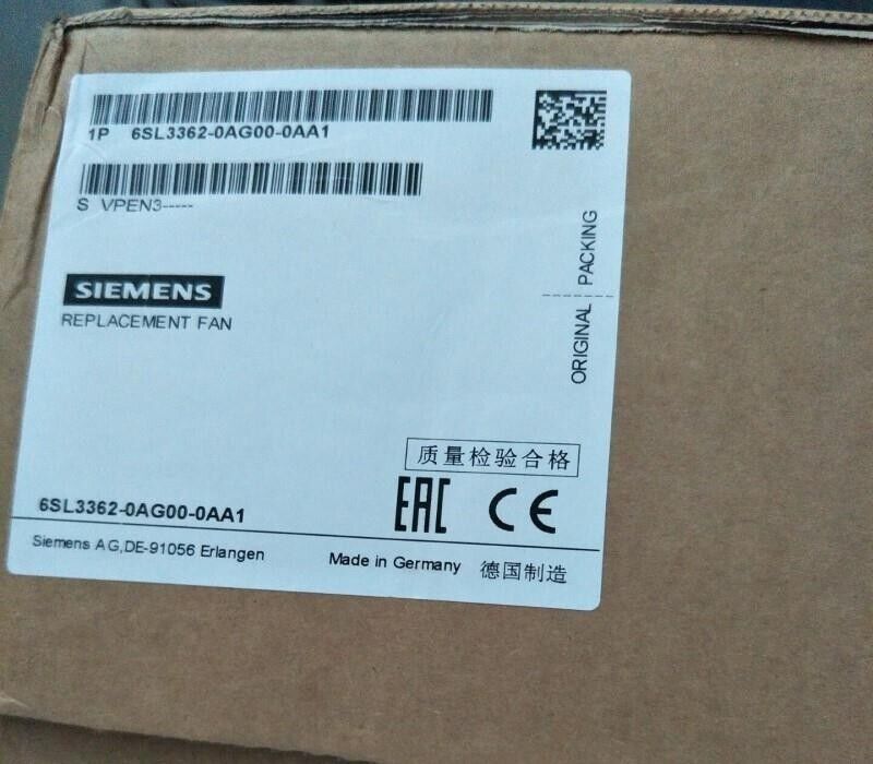 1PC NEW SIEMENS COOLING FAN A5E00161569 6SL3362-0AG00-0AA1 EXPEDITED SHIPPING DHL / UPS / FedEx