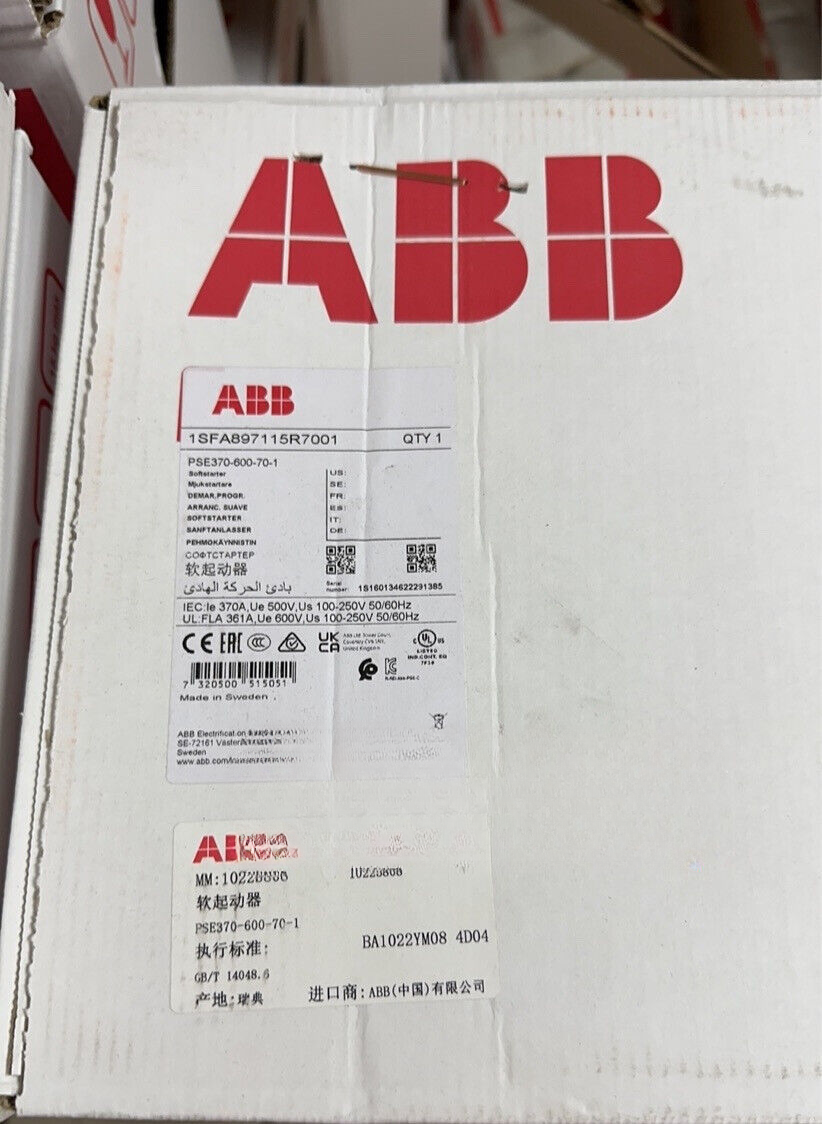 1pc ABB PSE370-600-70-1 Isoft starter Fast delivery DHL#A