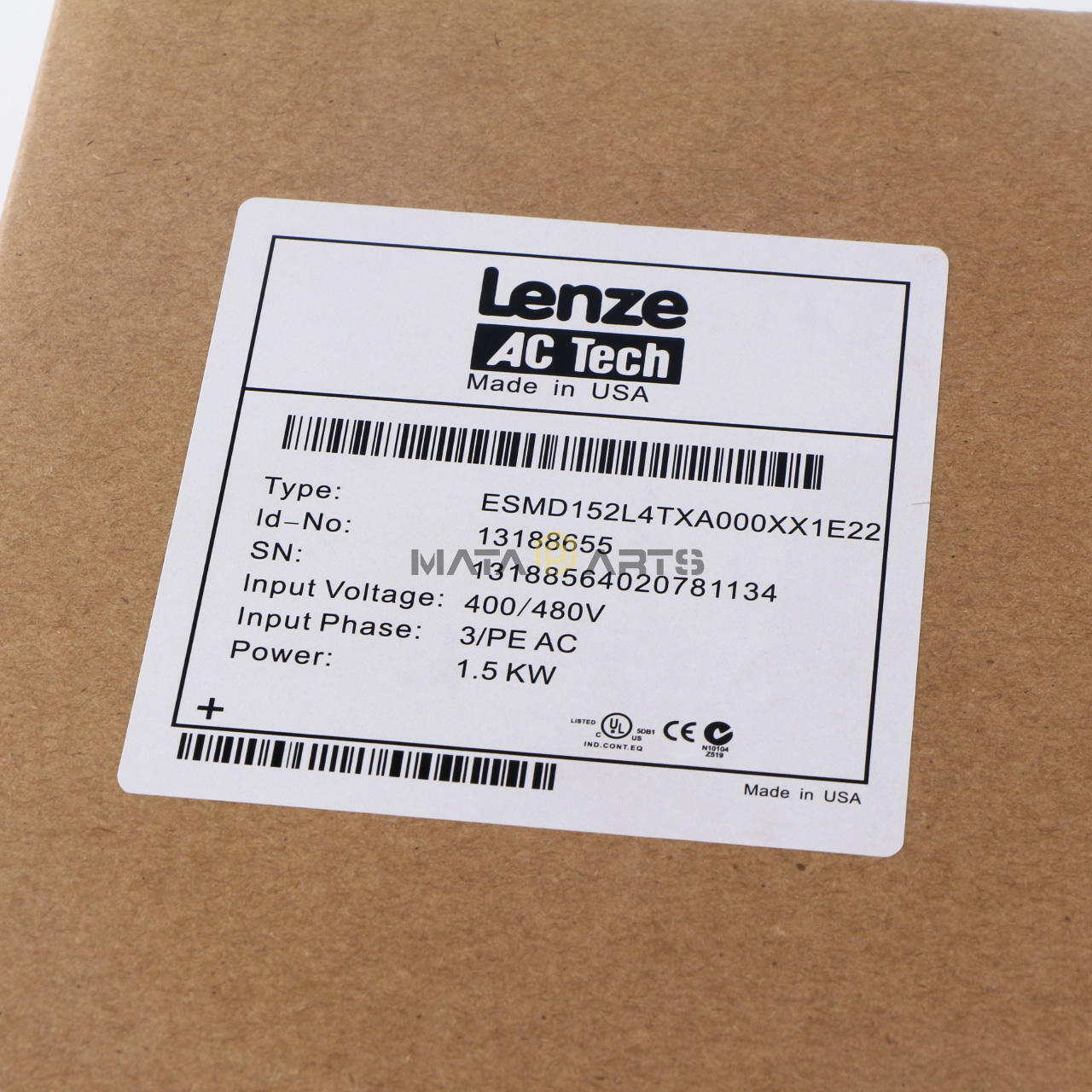 1PC New Lenze ESMD152L4TXA Inverter ESMD152L4TXA000XX1E22