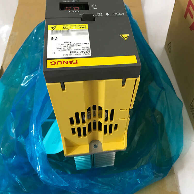 NEW ORIGINAL FANUC POWER SUPPLY MODULE A06B-6077-H106 FREE EXPEDITED SHIPPINGDHL / UPS / FedEx