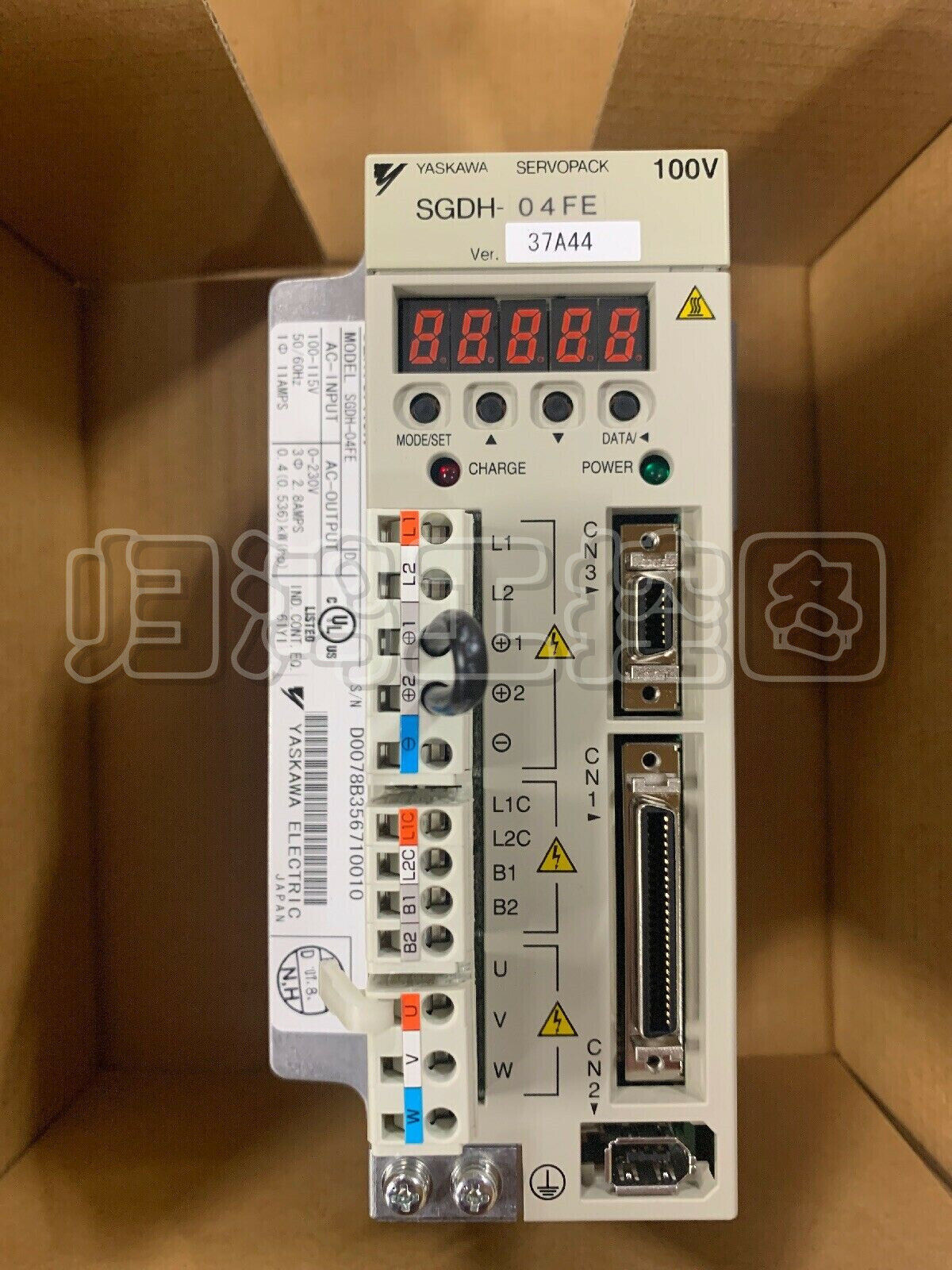 1PC NEW YASKAWA SGDH-04FE AC SERVO DRIVER SGDH04FE EXPEDITED SHIPPING DHL / UPS / FedEx