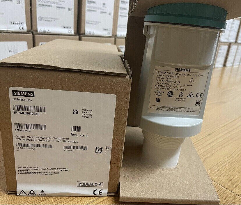 2023 Brand New Siemens 7ML5201-0EC0 SITRANS LU150 Ultrasonic Level Transmitter UPS / DHL / Fedex