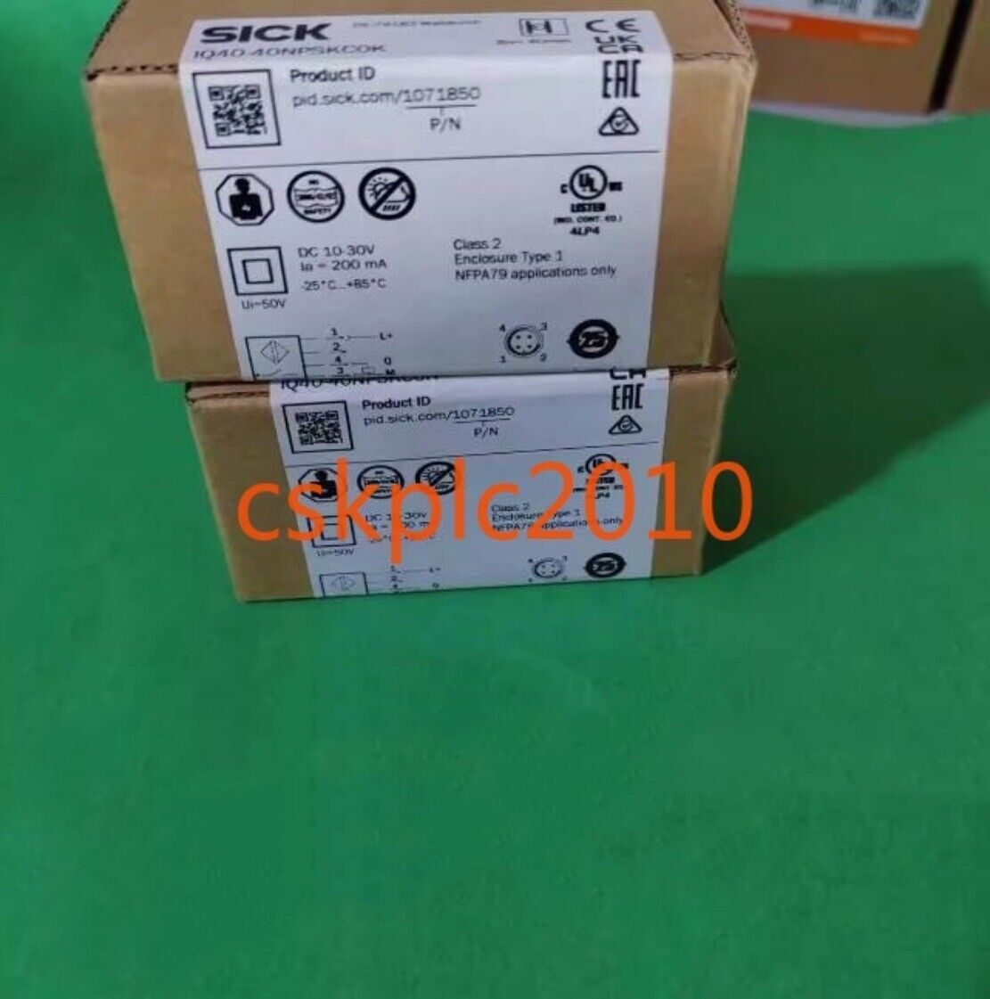 1PCS New original SICK sensor IQ40-40NPSKC0K 1071850 in stock