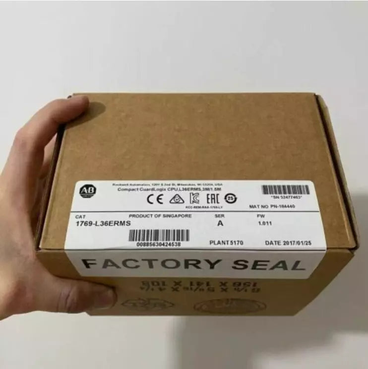 1769-L36ERMS CompactLogix 3MB Motion Module NEW ALLEN BRADLEY FREE SHIP Fedex or DHL