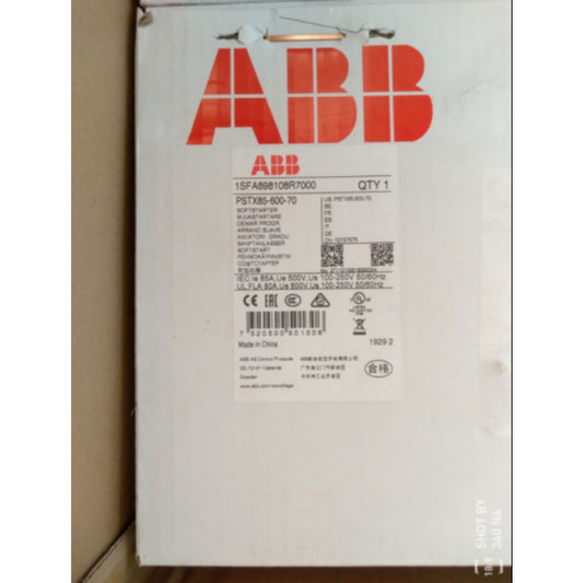 PSTX85-600-70 ABB 1SFA898108R7000 Soft Starter Brand New in Box!Spot Goods Zy