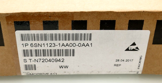 Siemens 6SN1123-1AA00-0AA1 DRIVE 6SN11231AA000AA1 in Box Fast Shipping GQ2