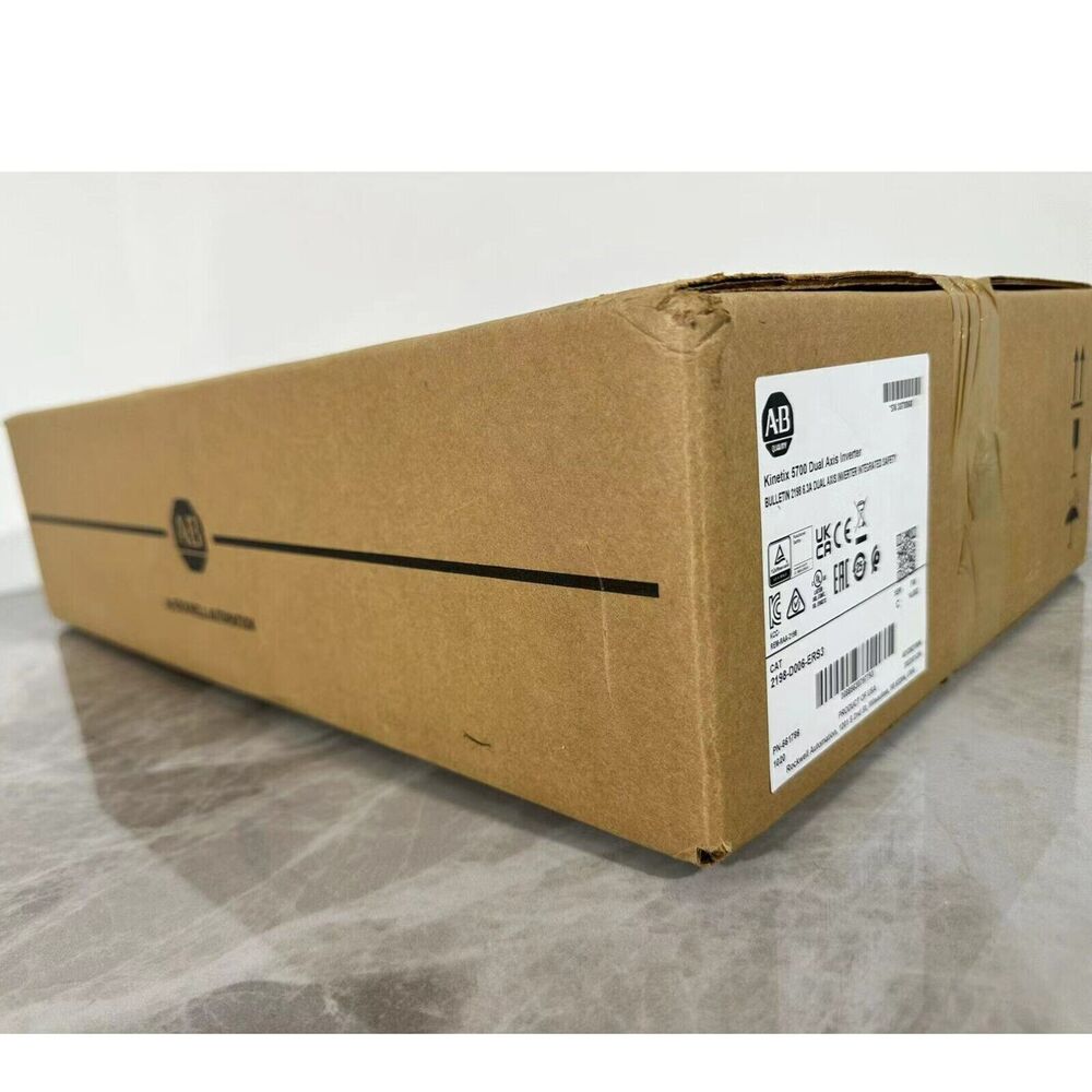 2023 New Sealed Allen Bradley 2198-D006-ERS3 Kinetix 5700 Ser C Dual Axis Module DHL / UPS / FedEx