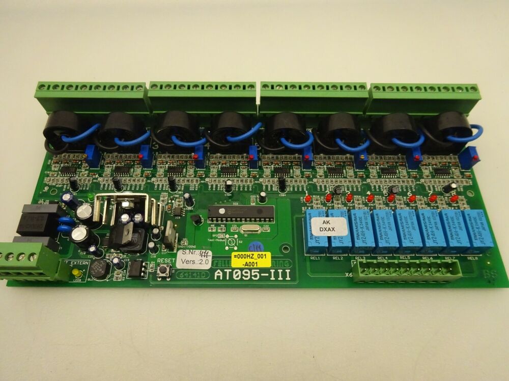 Feller engineering AT095-III Control Card Board Phoenix 64141D