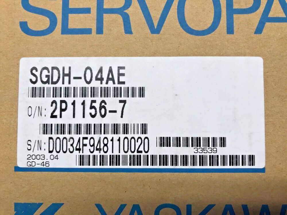 1PC Yaskawa SGDH-04AE Servo Driver SGDH04AE New In Box Expedited Shipping DHL / UPS / FedEx