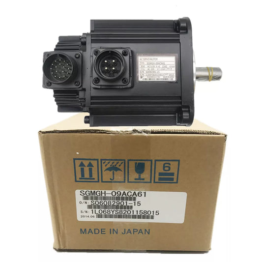 1PC New Yaskawa SGMGH-09ACA61 Servo Motor Expedited Shipping SGMGH09ACA61