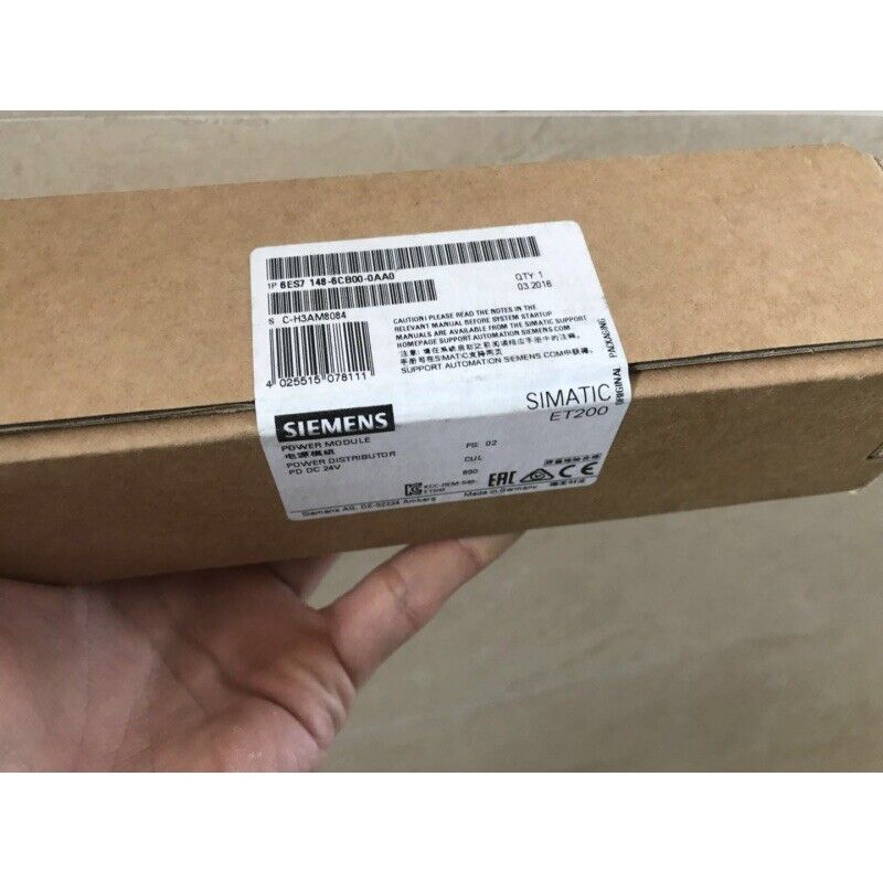 Siemens NEW 6ES7148-6CB00-0AA0 6ES7 148-6CB00-0AA0 In Stock Fedex / DHL