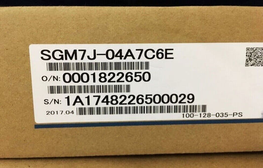 1PC New Yaskawa SGM7J-04A7C6E Servo Motor Expedited Shipping SGM7J04A7C6E