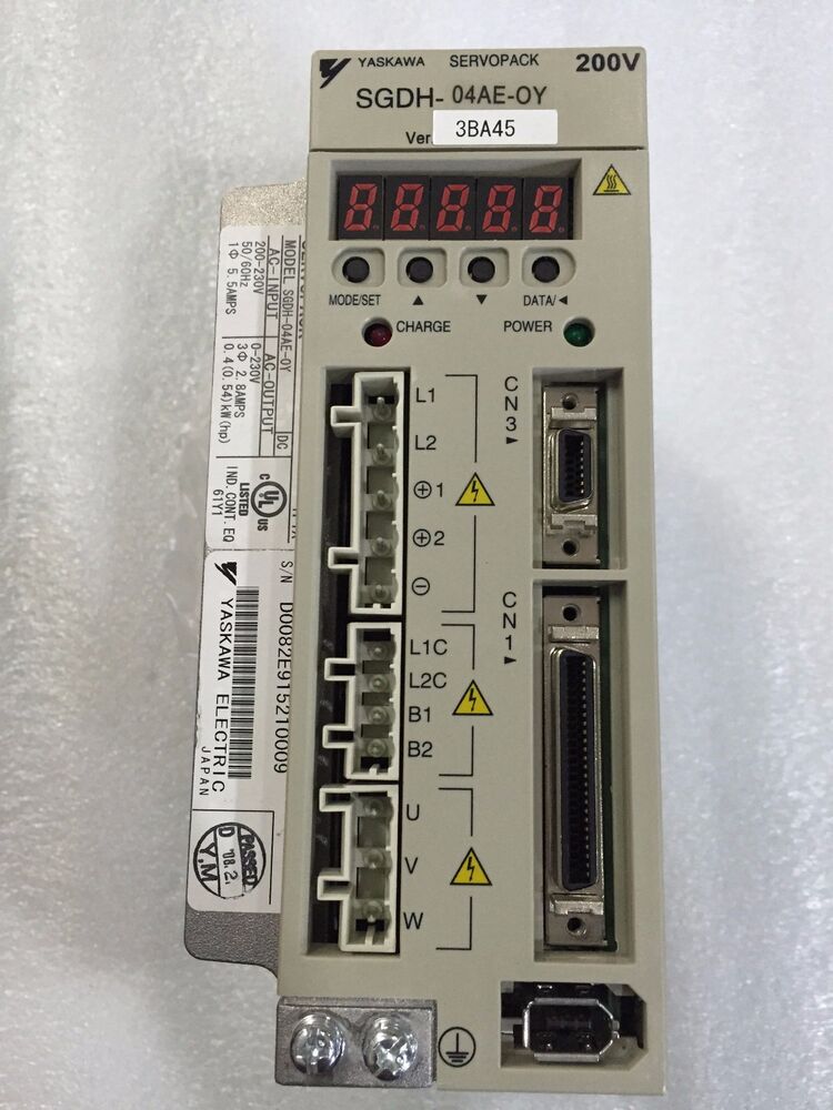 NEW YASKAWA AC SERVO DRIVER SGDH-04AE-OY SGDH04AEOY FREE EXPEDITED SHIPPING DHL / UPS / FedEx