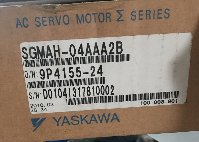 1PC New Yaskawa SGMAH-04AAA2B Servo Motor Expedited Shipping SGMAH04AAA2B