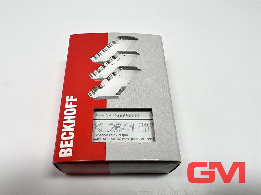 Beckhoff KL2641 Busklemme Bus Terminal 1 Channel Relay Output KL2641 0000