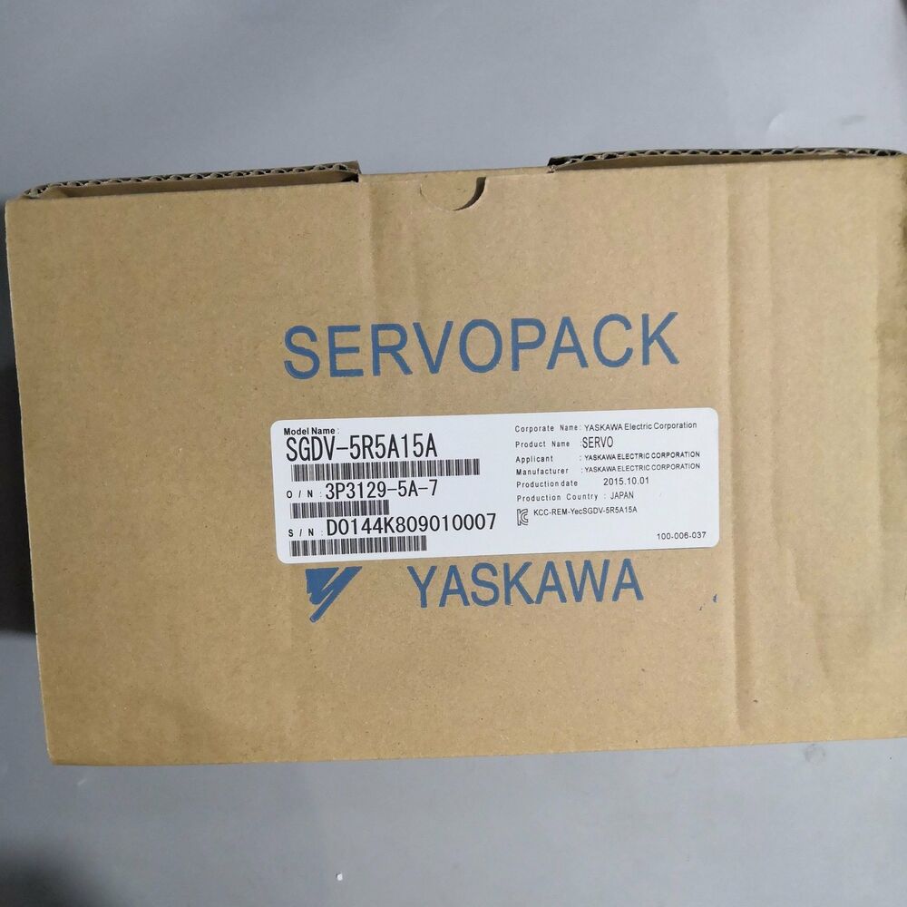 1PC New Yaskawa SGDV-5R5A15A Servo Driver Expedited Shipping