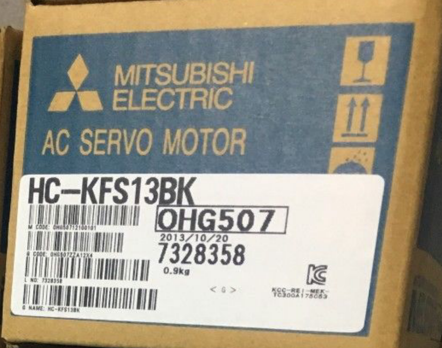 MITSUBISHI HC-KFS13BK AC Servo Motor HCKFS13BK New In Box One Year Warranty DHL / UPS / FedEx