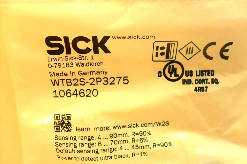 1PC New SICK WTB2S-2P3275 Photoelectric Sensor WTB2S2P3275 DHL / UPS / FedEx