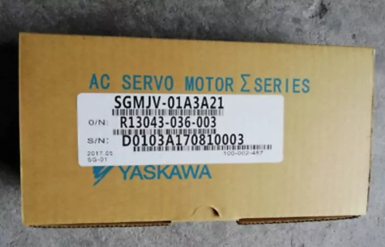 1PC New Yaskawa SGMJV-01A3A21 Servo Motor Expedited Shipping SGMJV01A3A21