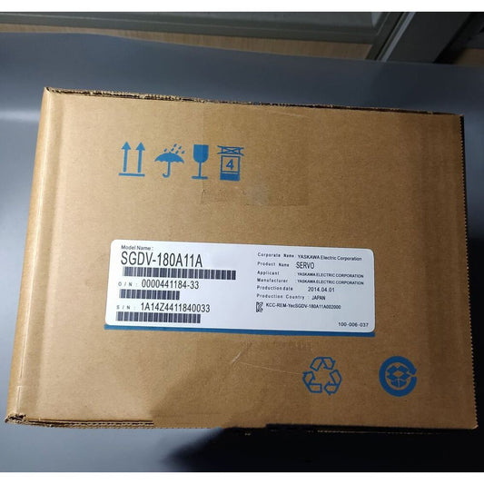 1PC New Yaskawa SGDV-180A11A Servo Driver Expedited Shipping